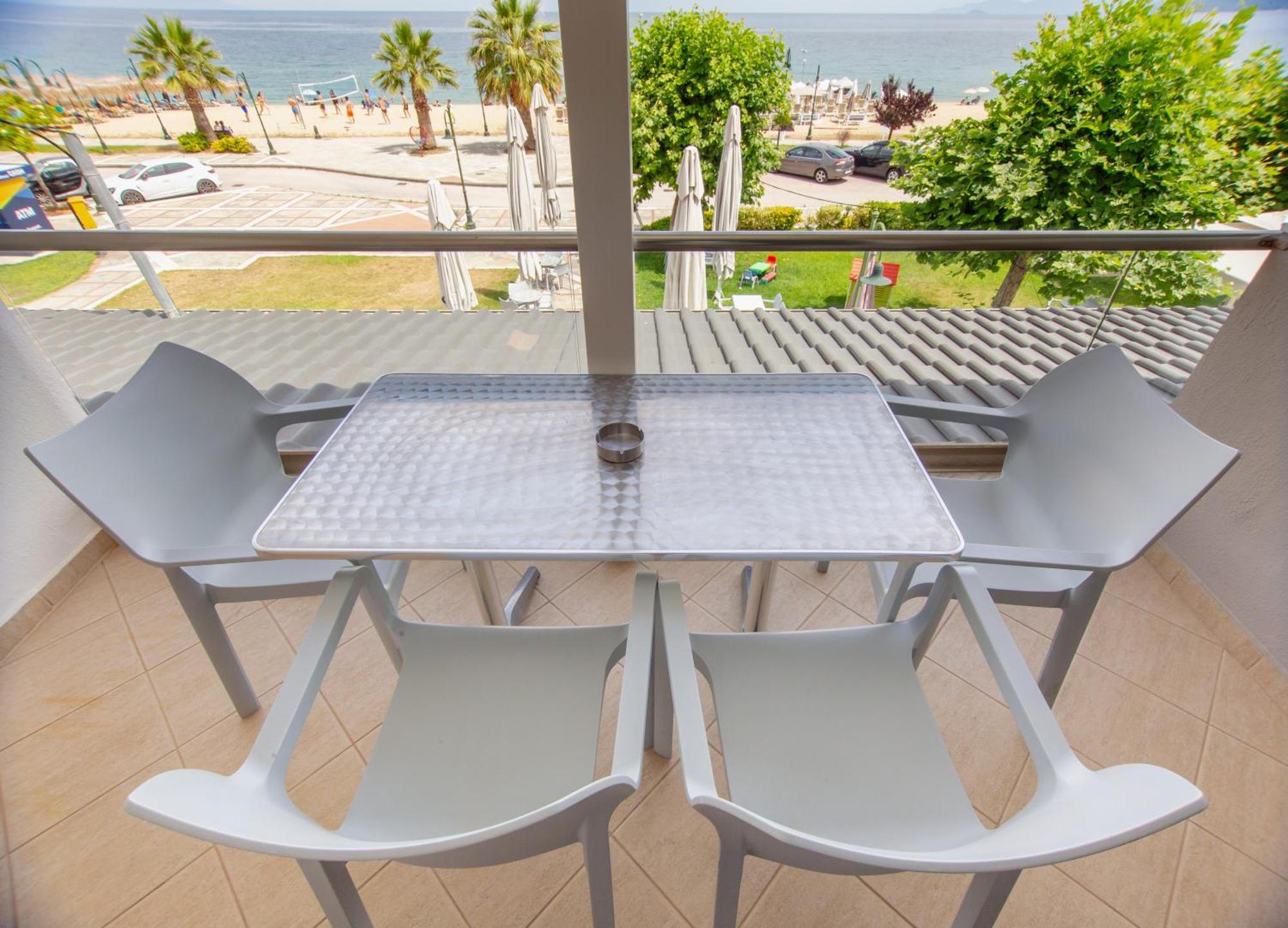 Vrasná Amalia Mare Sea View 아파트 객실 사진
