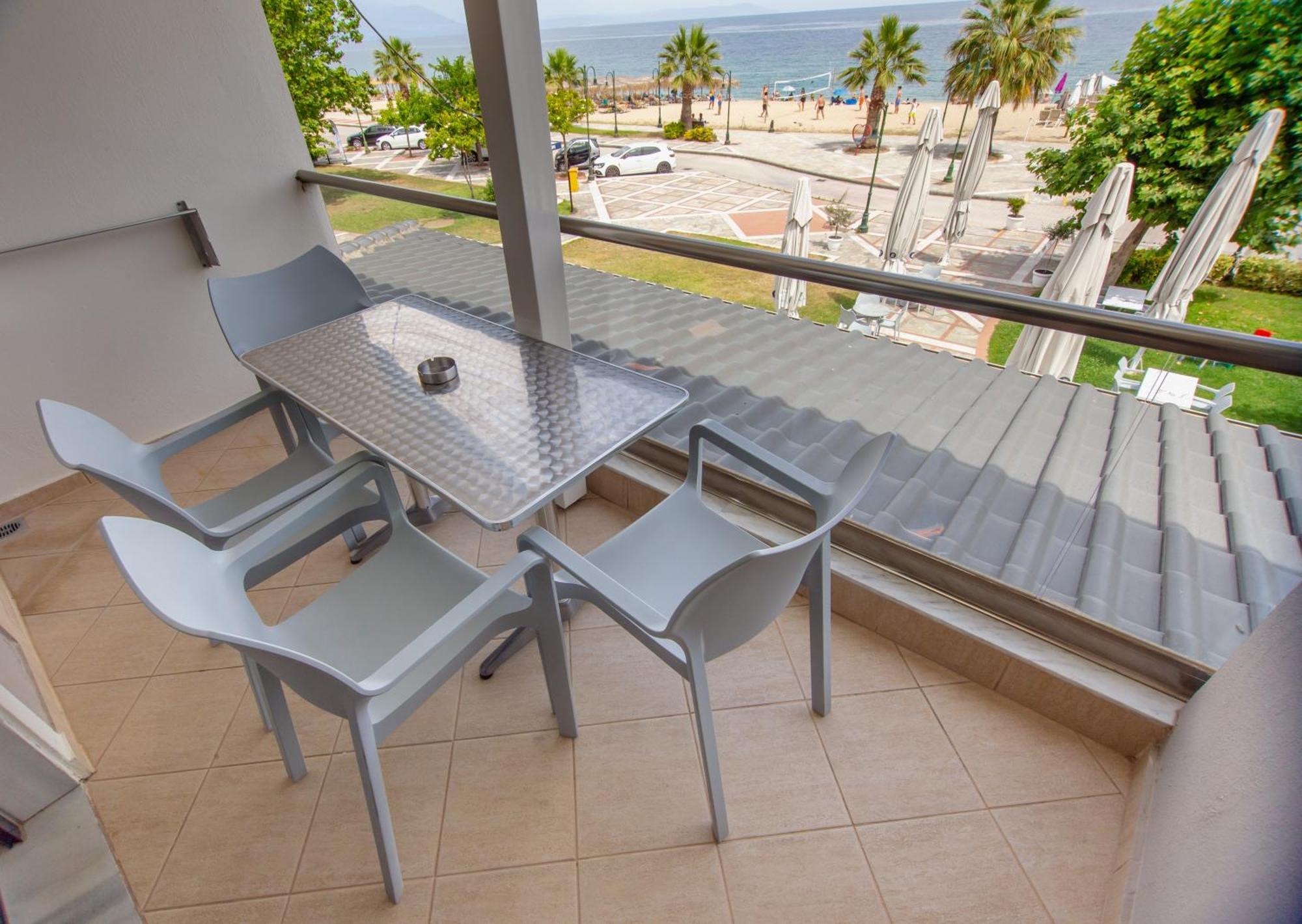 Vrasná Amalia Mare Sea View 아파트 객실 사진