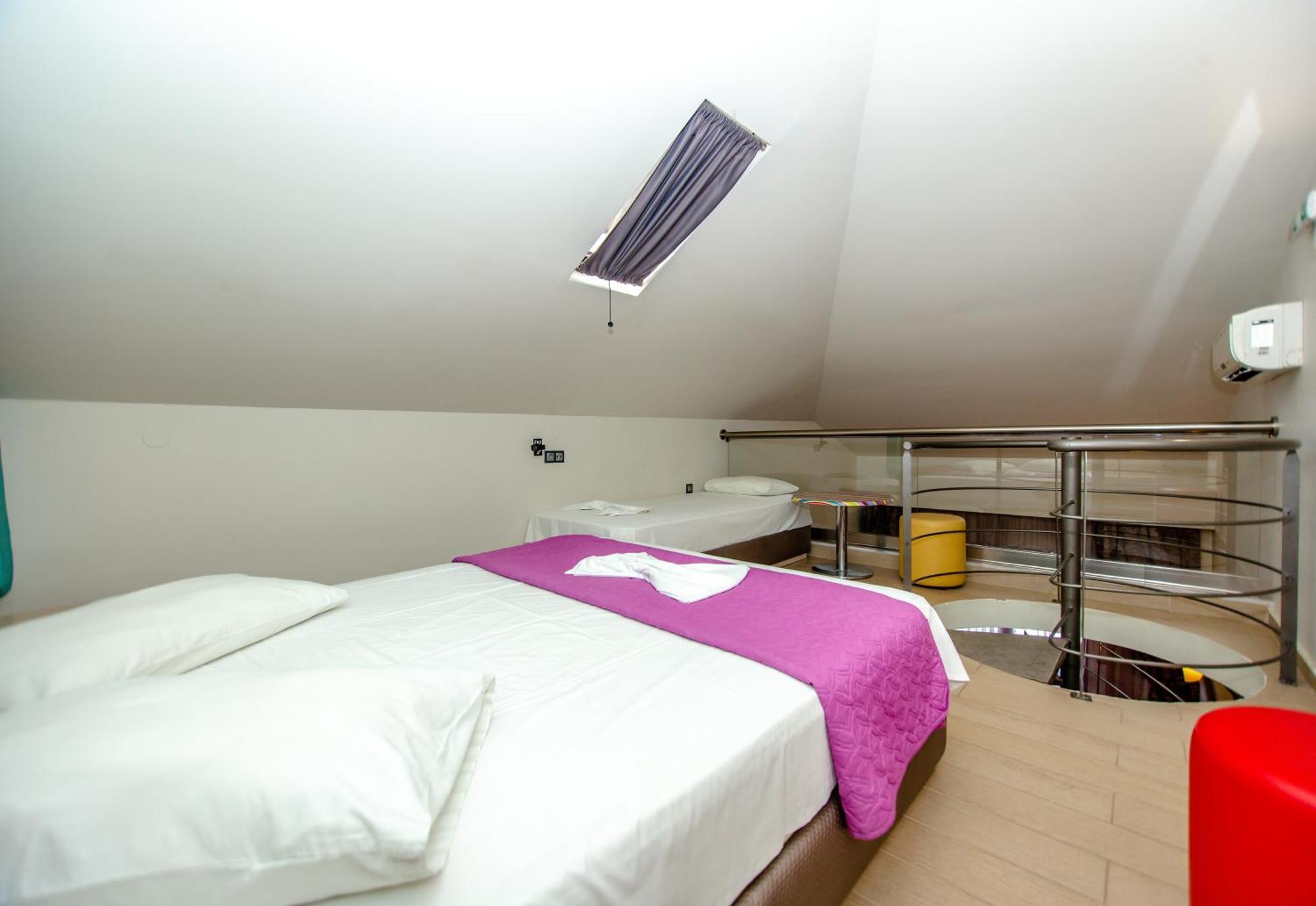 Vrasná Amalia Mare Sea View 아파트 객실 사진